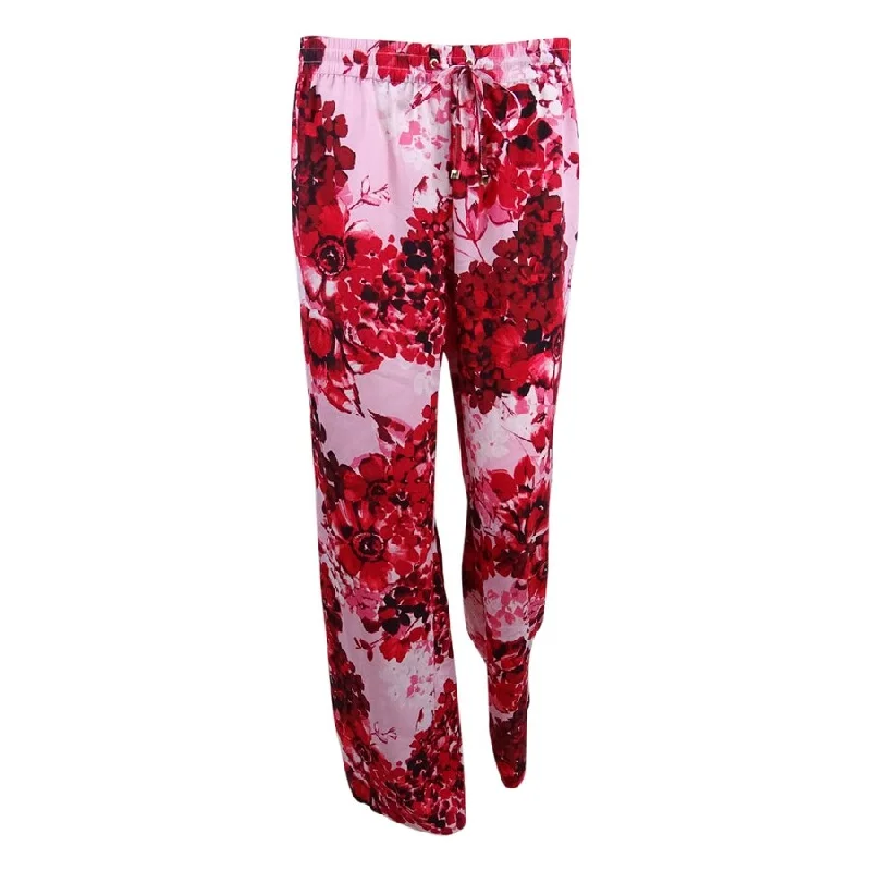 Calvin Klein Women's Printed Wide-leg Pants