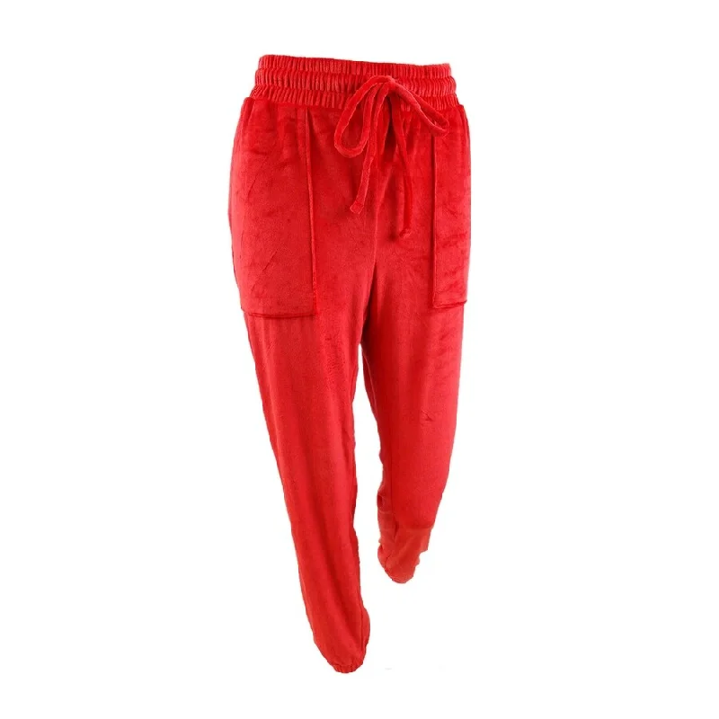 Charter Club Women's Knit Drawstring Jogger Pants (S, Ravishing Red)