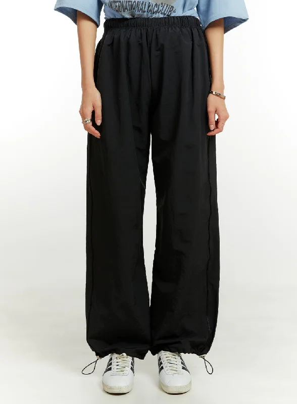 Solid Parachute Pants CU421