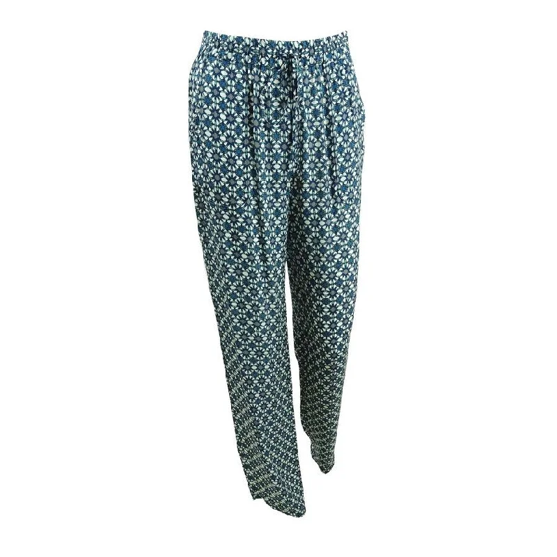 Elie Tahari Women's Zuma Printed Pull-On Pants