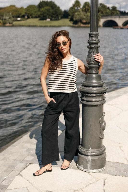 Soraya Pant - Black