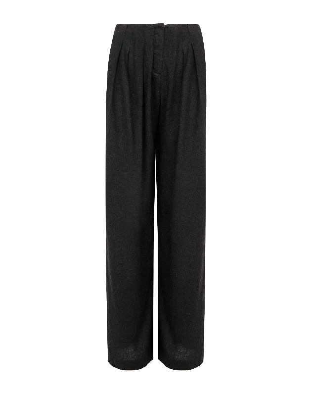 Alessia Wide Pants - Black