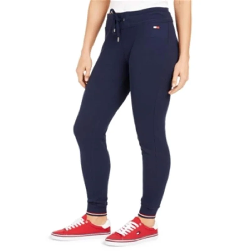 Tommy Hilfiger Women's Waffle Jogger Blue Size XX-Large