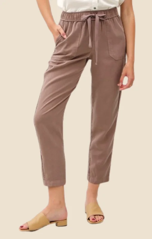 Lilah Cocoa Jogger Pants