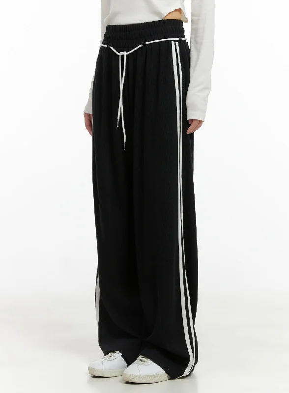 String Banded Track Pants CG426