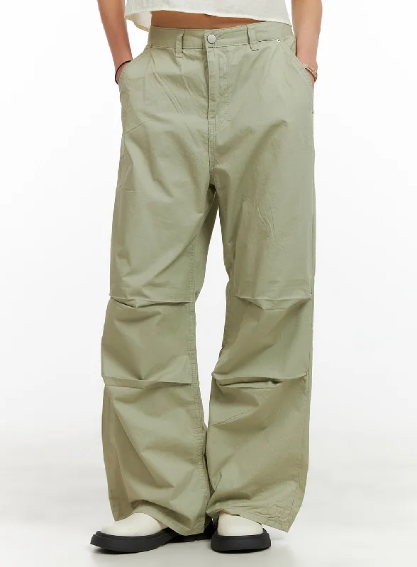 Low Rise Pintuck Trousers CY431