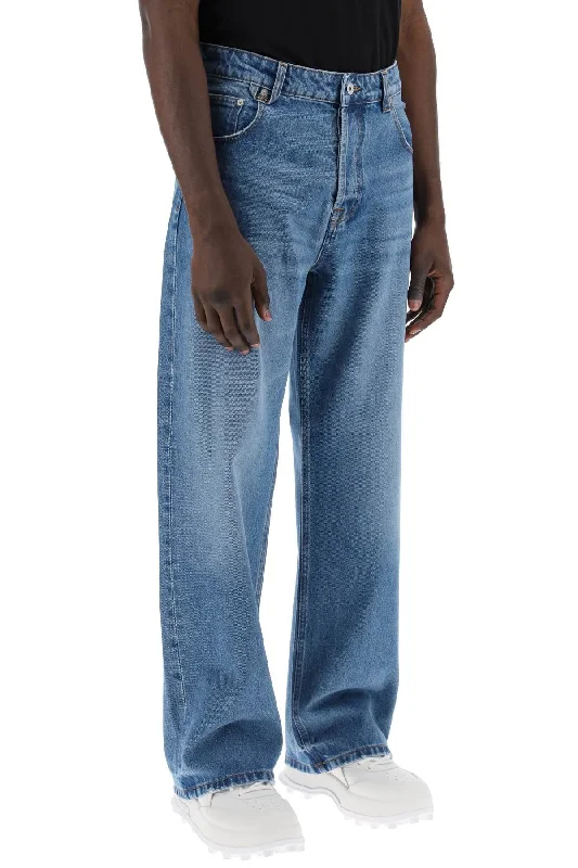 large denim jeans from nimes