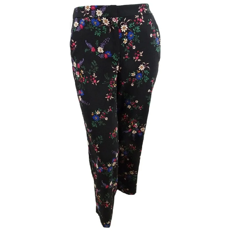 Vince Camuto Women's Wide-Leg Floral-Print Pants