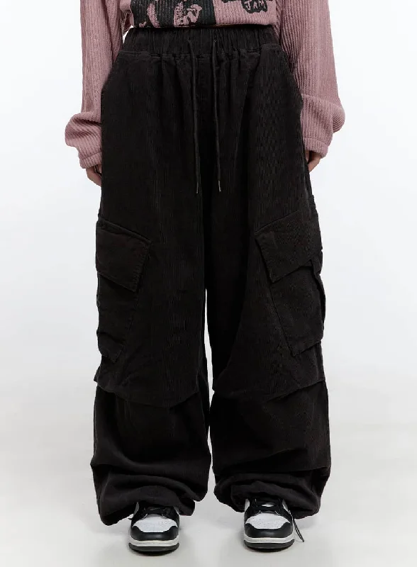 Classic Corduroy Cargo Pants CS406