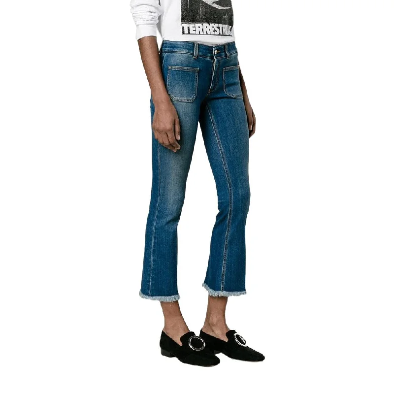 Stella McCartney Kick Flare Dark Wash Jeans