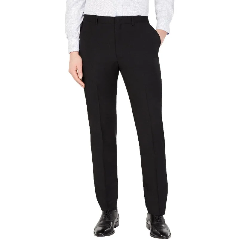 DKNY Women's Men's Wool Blend Business Dress Pants Black Size 30X30