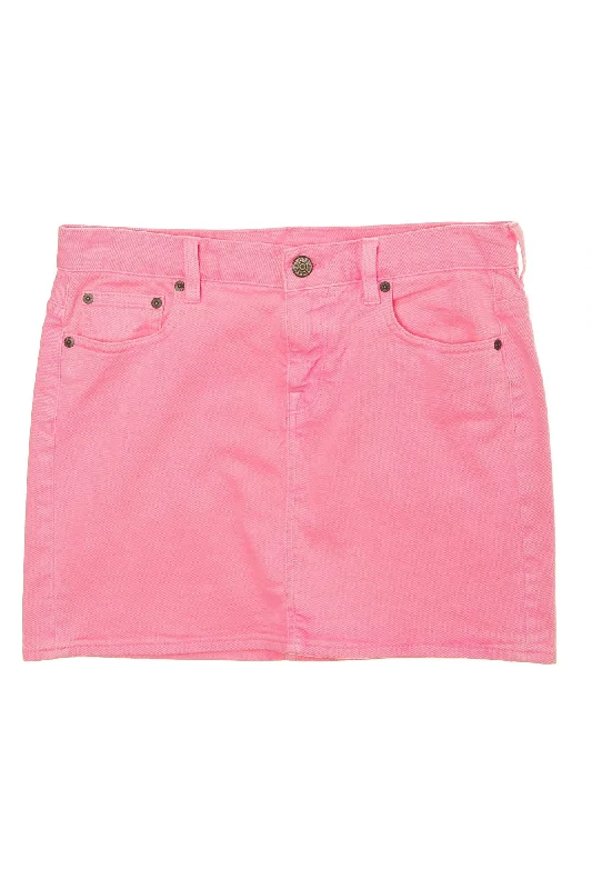 J.Crew - Hot Pink Denim Mini Skirt -