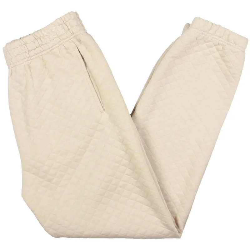 Womens Quilted Comfy Jogger Pants