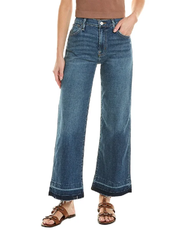 HUDSON Jeans Rosalie Rockport High-Rise Wide Leg Jean