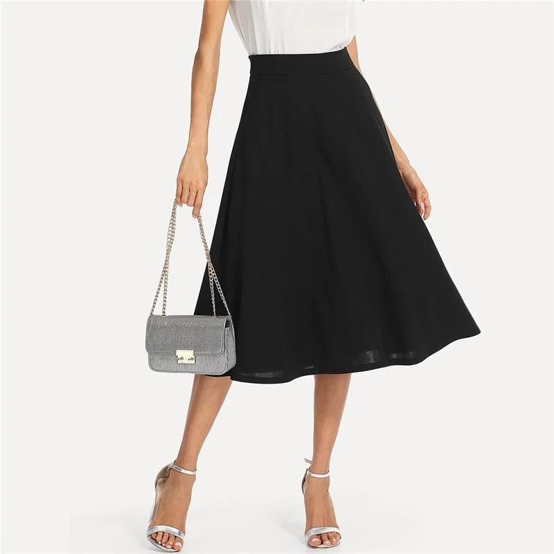 Slant Pocket Side Circle Skirt