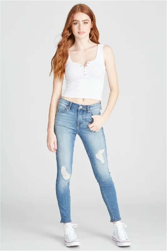 MARLEY MID RISE SKINNY - MEDIUM WASH