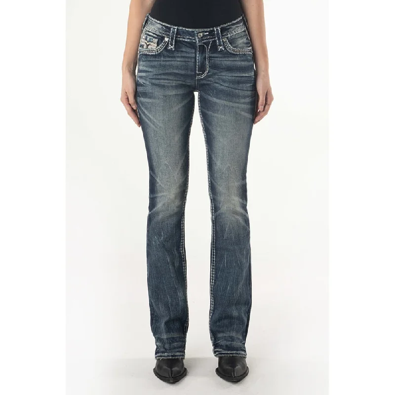 Rock Revival Womens Hollyn Bootcut Jeans - RP3022B200R