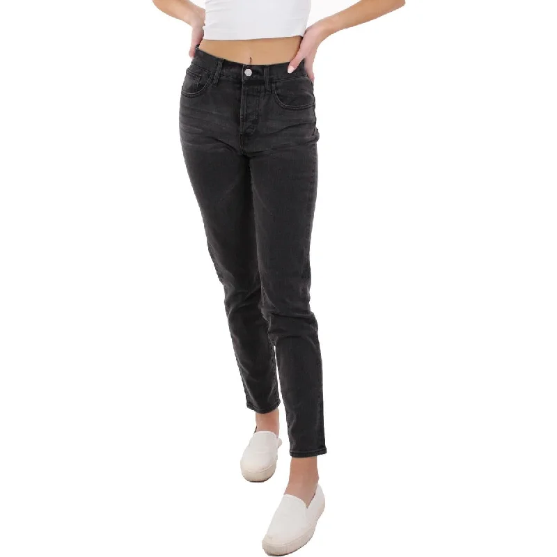 DSTLD Womens Mid-Rise Everyday Skinny Jeans