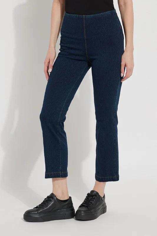 Baby Bootcut Ankle Denim Jean In Indigo