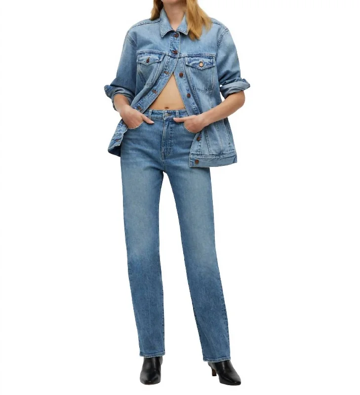 The '90S Straight Jean In Rondell Wash