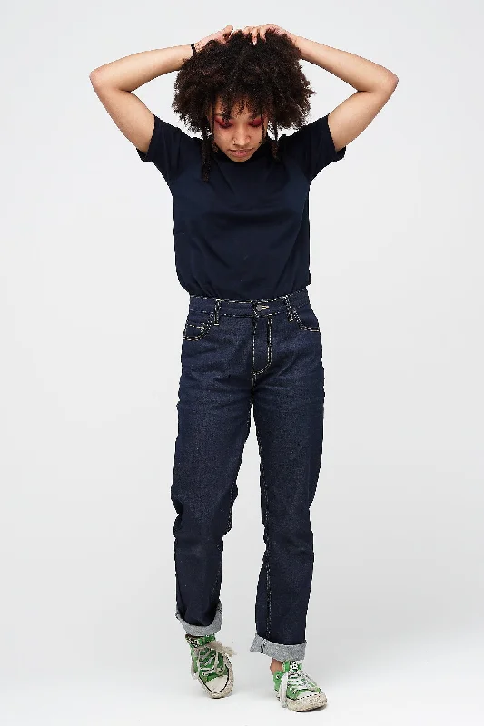 Women's Straight Leg Jeans - Raw