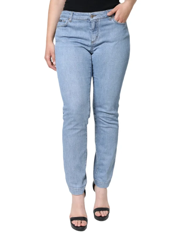 Dolce & Gabbana  Pretty Slim Fit Cotton  Women's Jeans