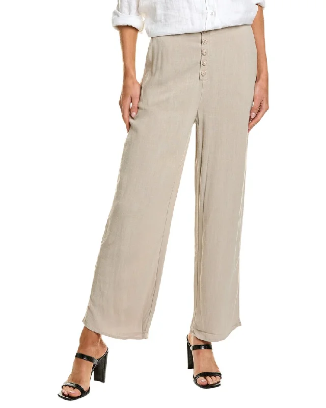 Splendid Tessa Linen-Blend Pant