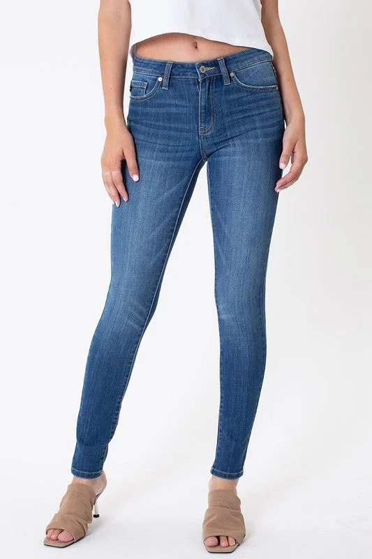 Medium Wash Skinny Jeans