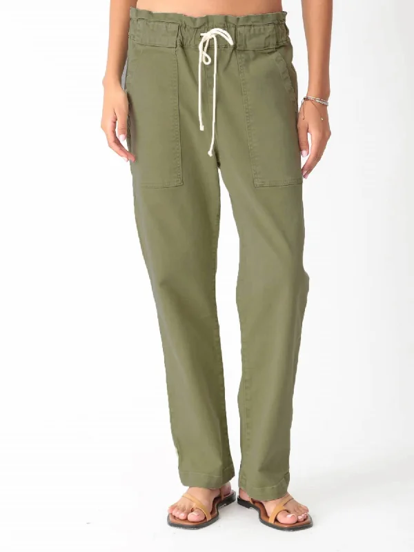 Easy Pants In Olive