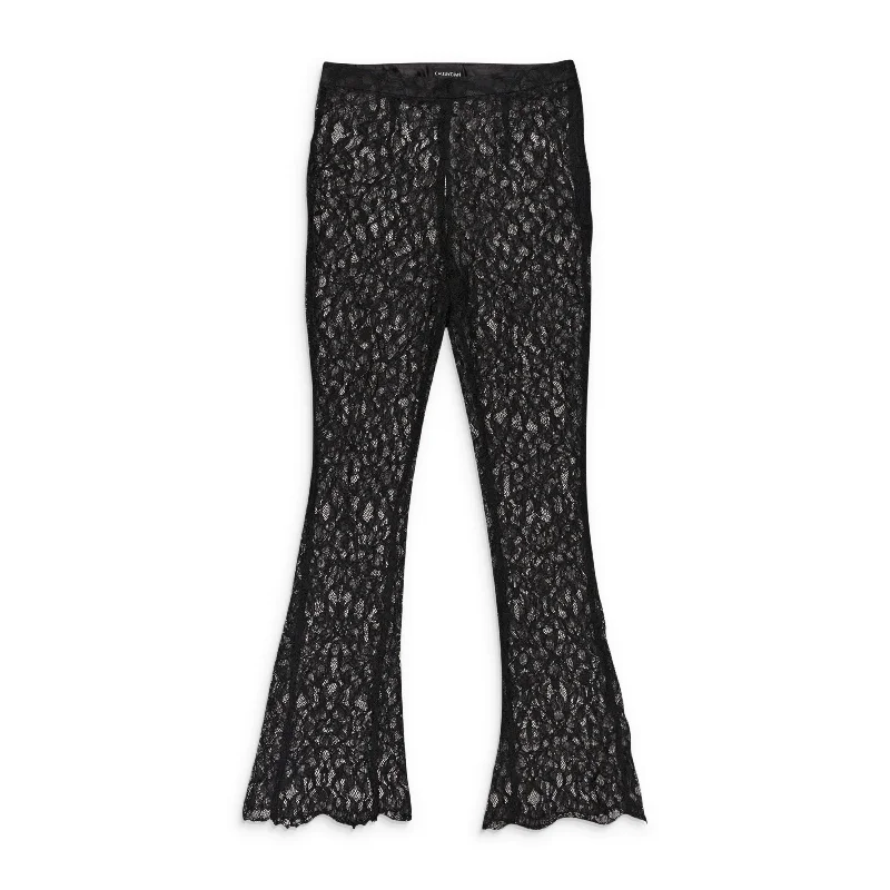 CALLIPYGIAN LACE BLACK PANTS