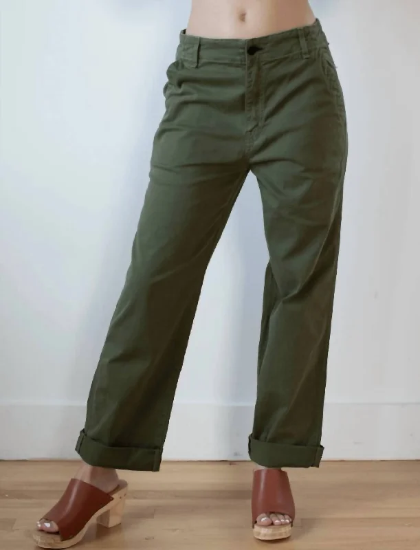 Chino Twill In Fatigue