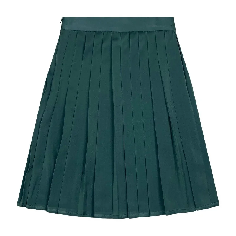 Silky Pleated Skirt