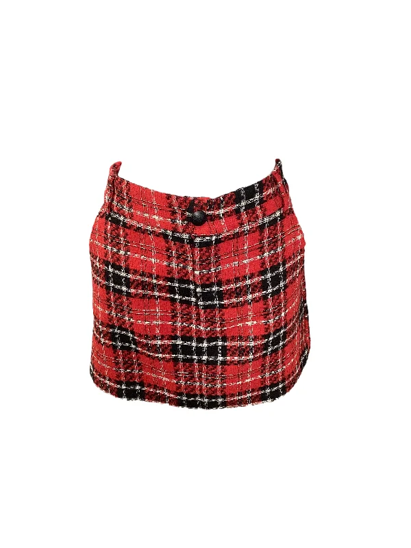 NWT Zara Jr Skirt Red S