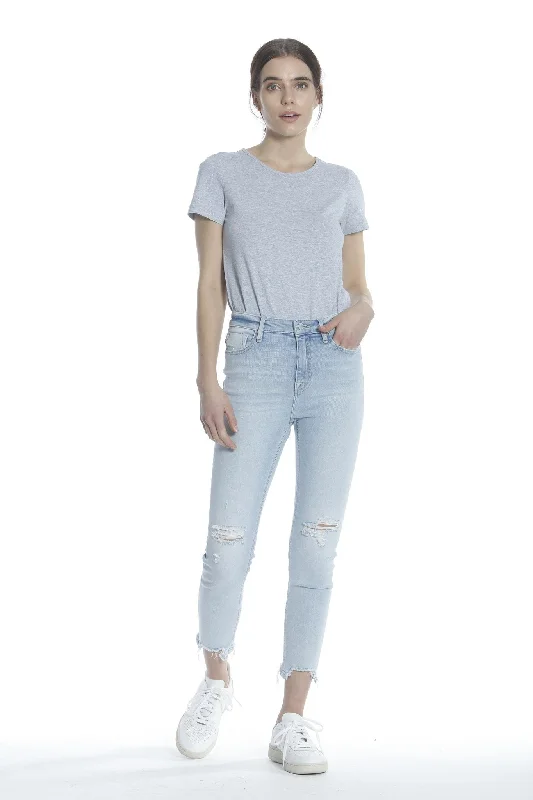 Ace High Rise Skinny - Light Wash