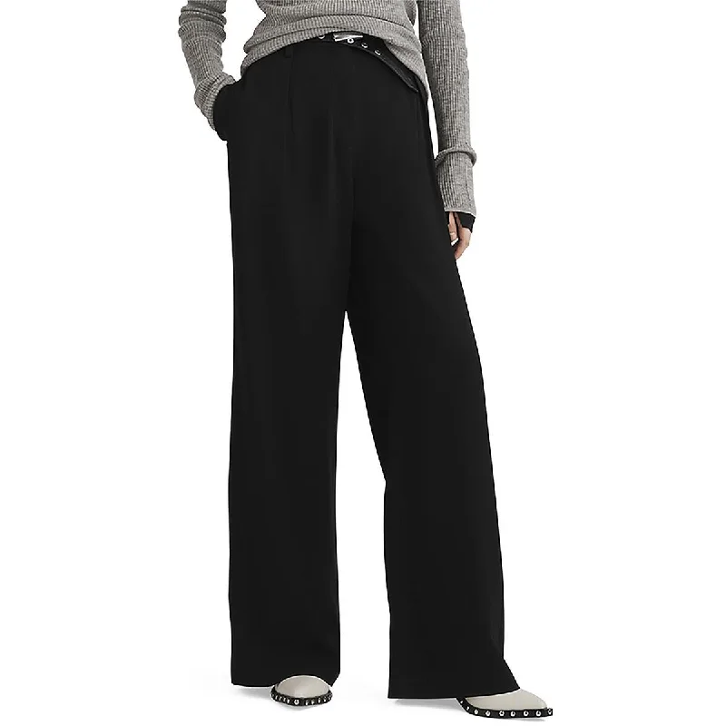 Womens Wide Leg High Wasted Wide Leg Pants