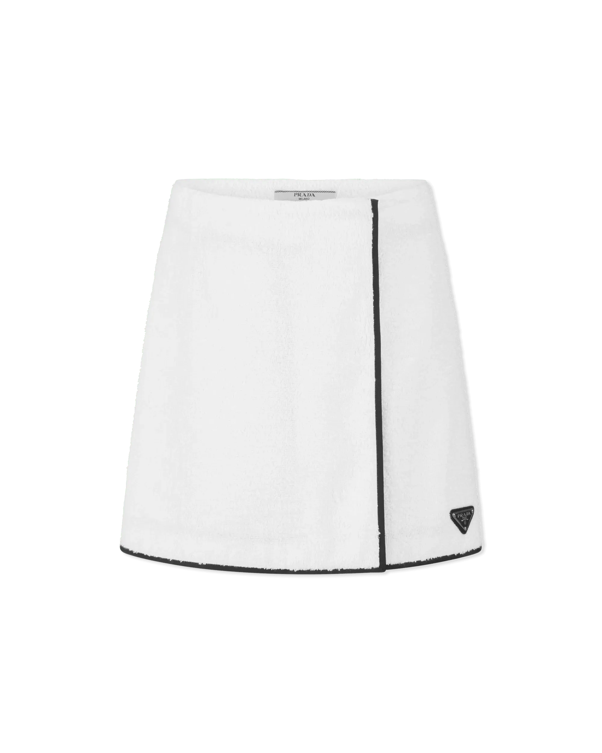 Terry Cloth Mini Skirt