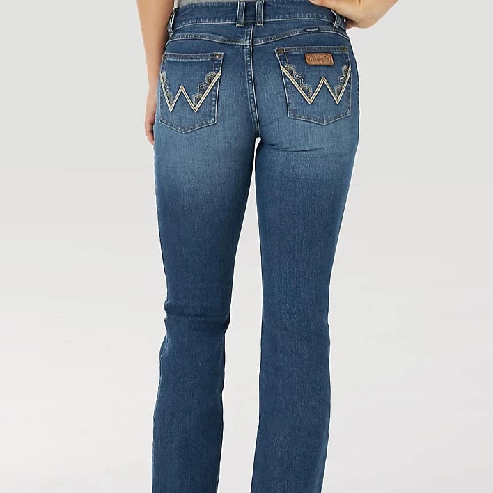 Wrangler Retro Women's Mae Bootcut Jean in Kasey