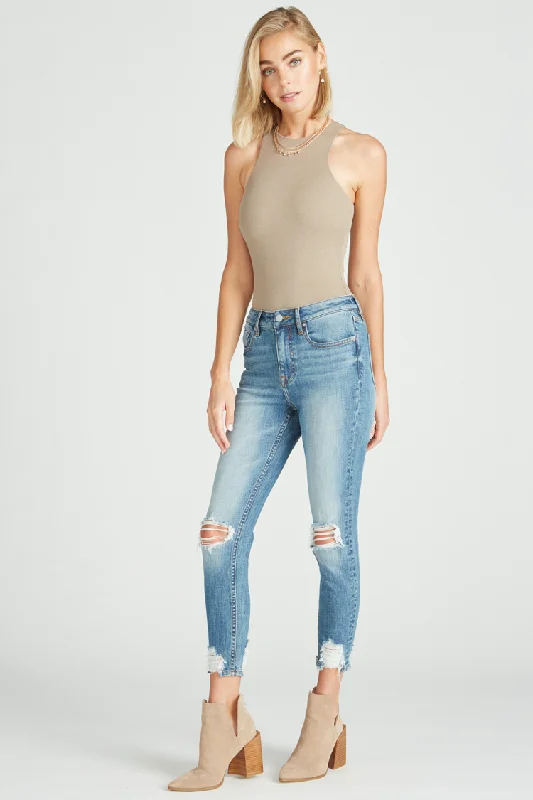 ACE HIGH RISE SKINNY - MEDIUM WASH