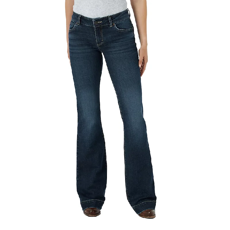 Wrangler Womens Retro Flare Leg Jeans - 1009MWWNS