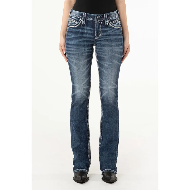 Rock Revival Womens Esther Bootcut Jeans - RP9216B201R