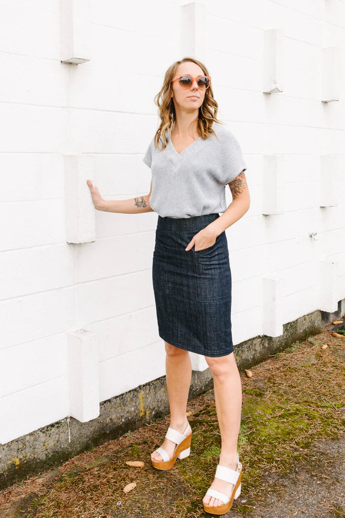 Alberta Street Pencil Skirt