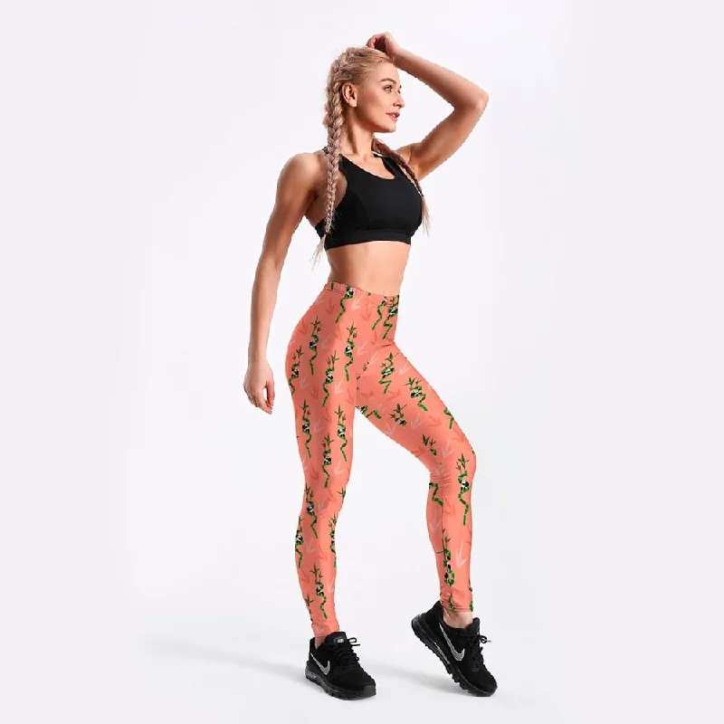 Women's Fashion Breathable Skinny Push Up Leggings for Fitness