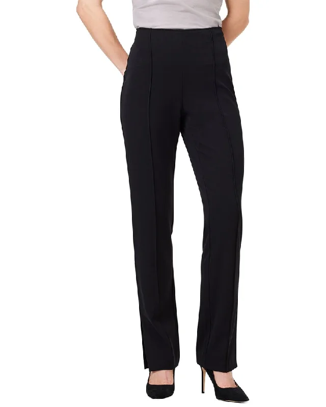 NIC+ZOE Avenue Side Slit Straight Pant