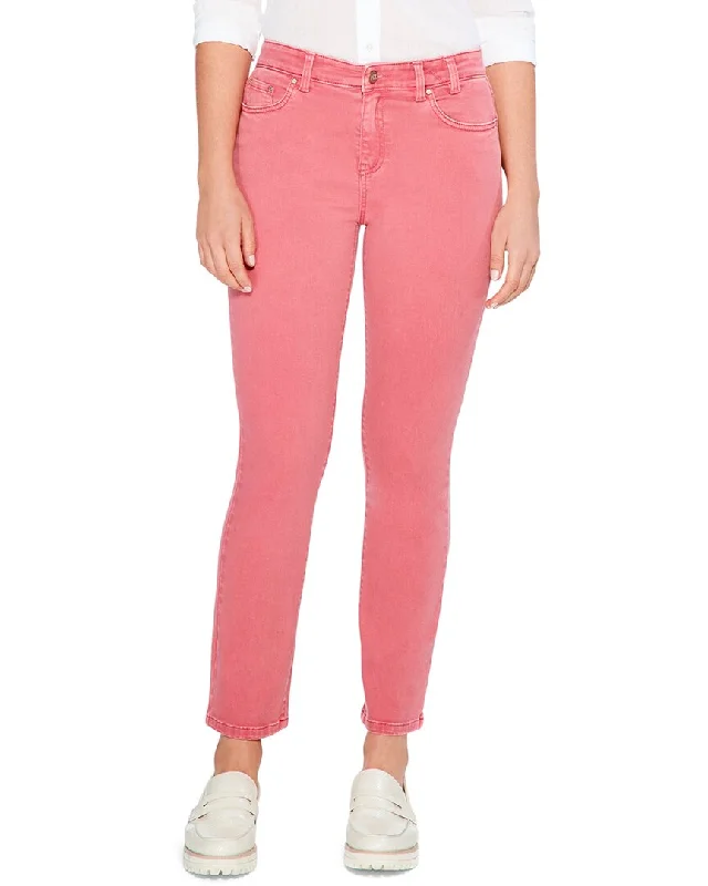 NIC+ZOE Colored Mid Rise Straight Ankle Jean