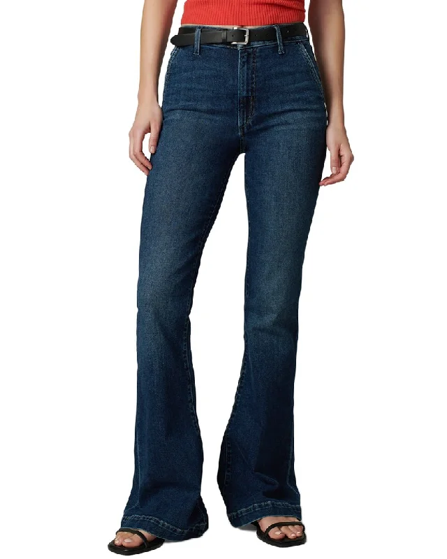 JOE'S Jeans The Molly Double Down High-Rise Flare Jean