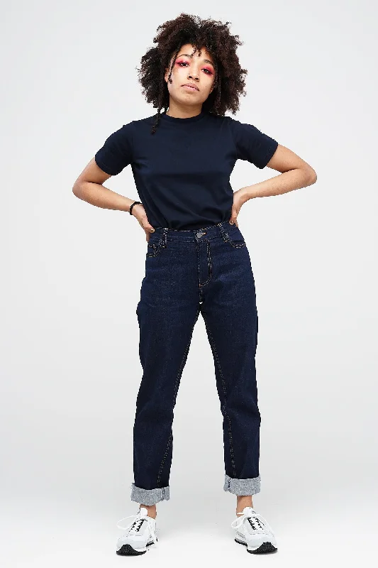 Women's Straight Leg Jeans - Rinse