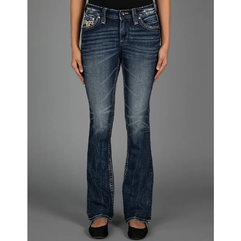 Rock Revival Womens Taina Bootcut Jeans - RP3167B201R